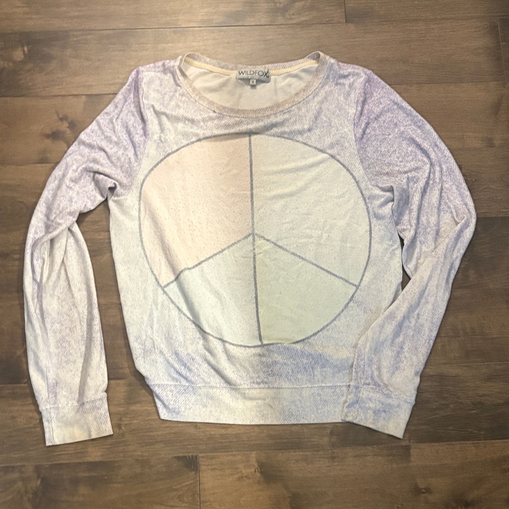 Wildfox Pastel Peace Sweater